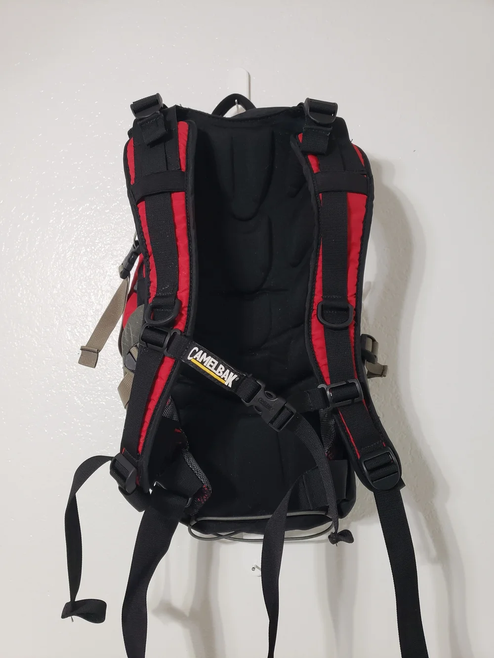 CamelBak H.A.W.G. Hydration Backpack Red Gray Black Hiking Cycling No Bladder I